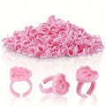Heart Glue Rings (50 PCS)